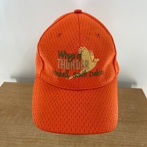 Port Authority Orange Wings of Thunder Kimball South Dakota Baseball Hunting Cap